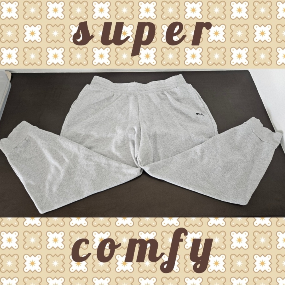 PUMA Sweatpants - XL - Light Gray